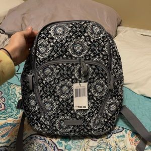 COPY - Vera Bradley Hadley Backpack Charcoal Medallion